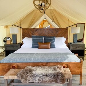 Glamping on Governors Island